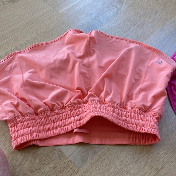 Lululemon Sunny Coral Hotty Hot High Rise 2.5 Inseam. 6 - Picture 6 of 6